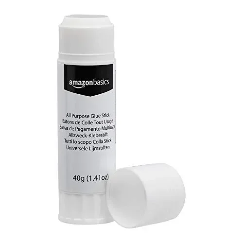 AmazonBasics – Colla stick multiuso, lavabile, formato grande, 40 g, 40gm - immagine 3