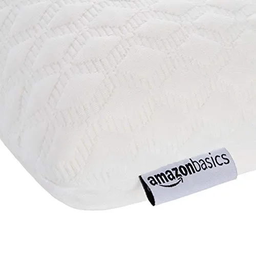 AmazonBasics – Cuscino da viaggio compatto in memory foam, 42 x 24 x 12 cm - immagine 3