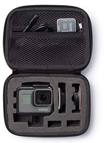 AmazonBasics – Custodia per trasporto GoPro, misura Extra-Small