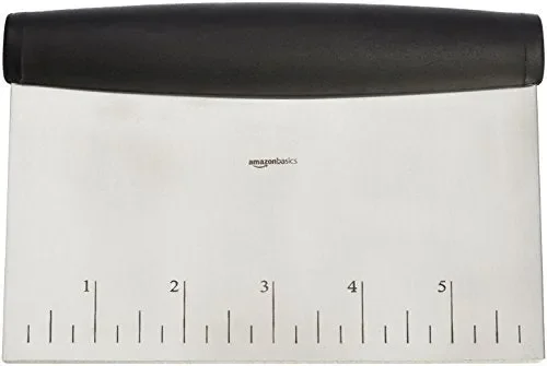 AmazonBasics – Raschietto/Tagliaimpasto multiuso, in acciaio inox - immagine 2