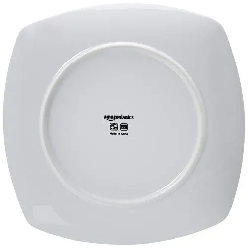 AmazonBasics – Servizio di piatti per 6 persone, 18 pezzi, Raggi Moderni - immagine 3