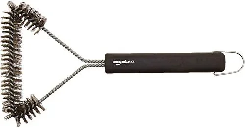 AmazonBasics – Spazzola a 3 Lati per Barbecue, 30.5 cm