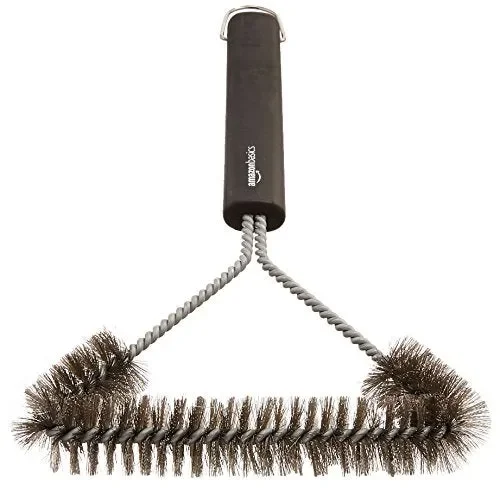 AmazonBasics – Spazzola a 3 Lati per Barbecue, 30.5 cm - immagine 3