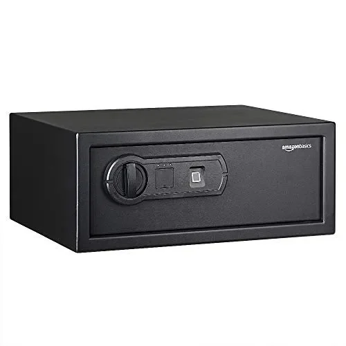 AmazonBasics, cassaforte con apertura biometrica impronta 19 Litri Fornitura