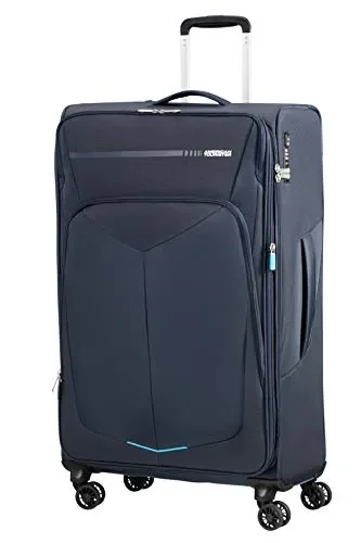 American Tourister Summerfunk Bagaglio a mano, Spinner L Blu (Navy)
