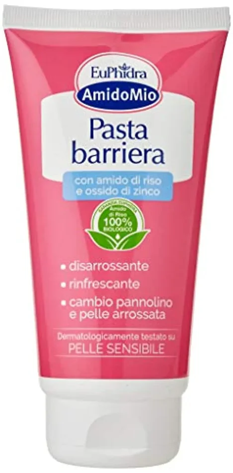 Amidomio Euphidra Pasta Barriera, Rosa Fucsia, 150 Millilitro, 3 Unità