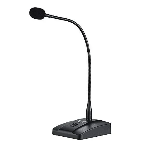 ammoon Microfono Condensatore Professionale Desktop Cablato Cardioide Con 10…