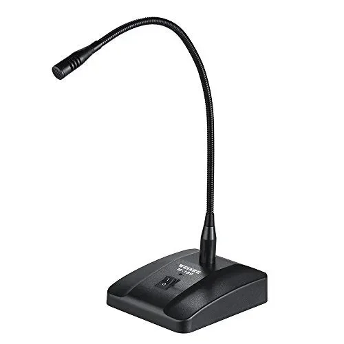 ammoon Microfono Condensatore Professionale Desktop Cablato Cardioide Con 10… - immagine 2