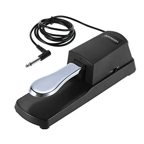 ammoon Pedale di Sustain Aggiornamento Sostenere la Tastiera del Pianoforte… Vendita calda online