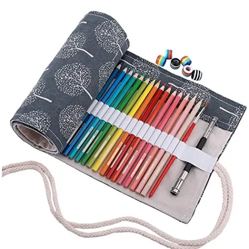 Amoyie – Tela wrap con perline, cassa del supporto di 48 Holes, Albero grigio In saldo