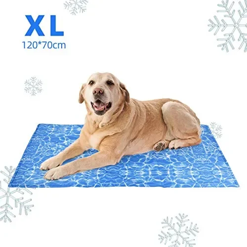 amzdeal Tappetino Rinfrescante per Animali Domestici – Non XL ( 120×70 CM )