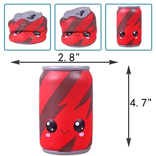 Anboor Squishies Pop-Top Can Kawaii Soft Slow Profumo profumato Cibo… - immagine 2