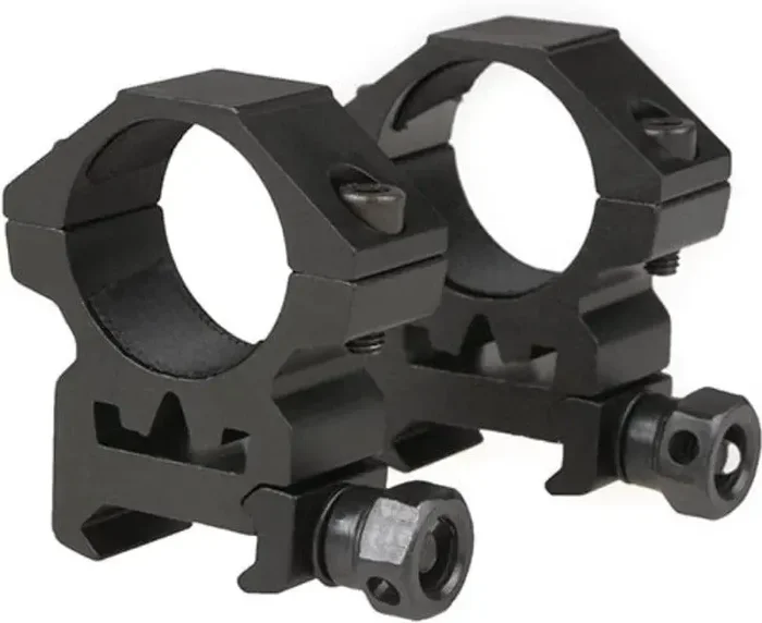 Anelli profilo basso 25mm per Ottica