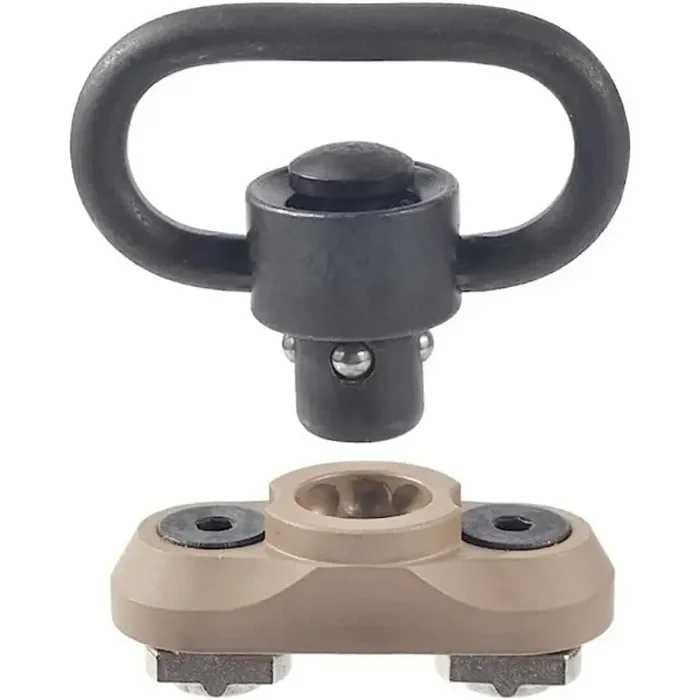 Anello cinghia sgancio rapido per M-LOK / KEYMOD - immagine 2