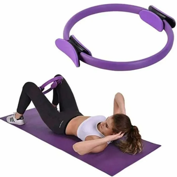 Anello Pilates Aerobica Yoga Ring Allenamento Esercizi Fitness Gambe Corpo Umbro In saldo - immagine 3