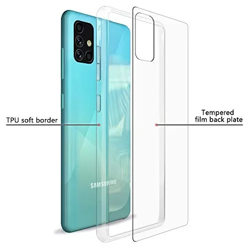 ANEWSIR Cover per Samsung Galaxy A51, Protezione Posteriore in Vetro… - immagine 2