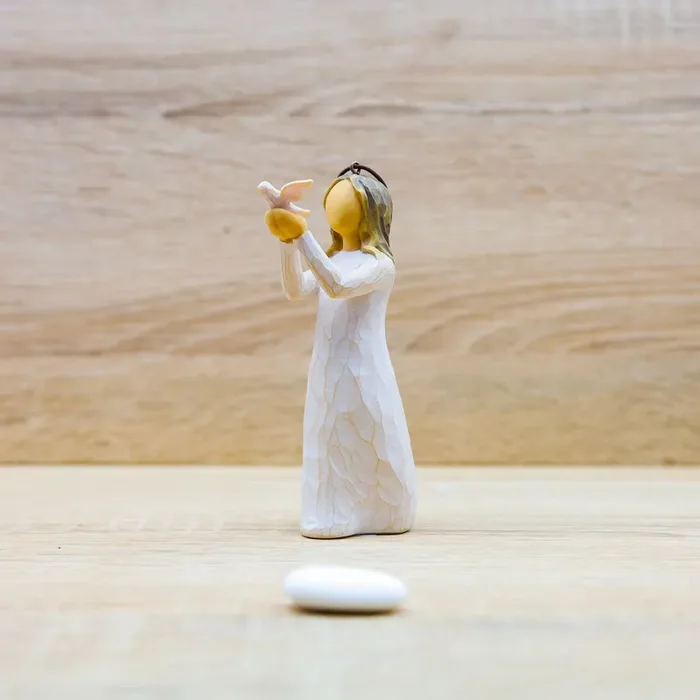 Angelo “Volare” Statuina da Appendere Willow Tree