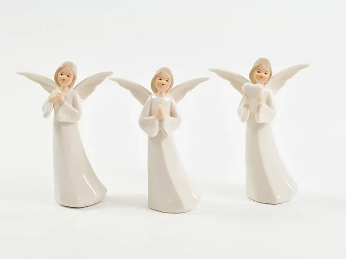 ANGELO IN PORCELLANA 3 ASS 9X13CM