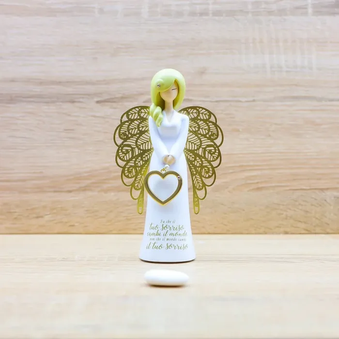 Angelo Oro “Fa che il tuo Sorriso Cambi il Mondo” You are an Angel