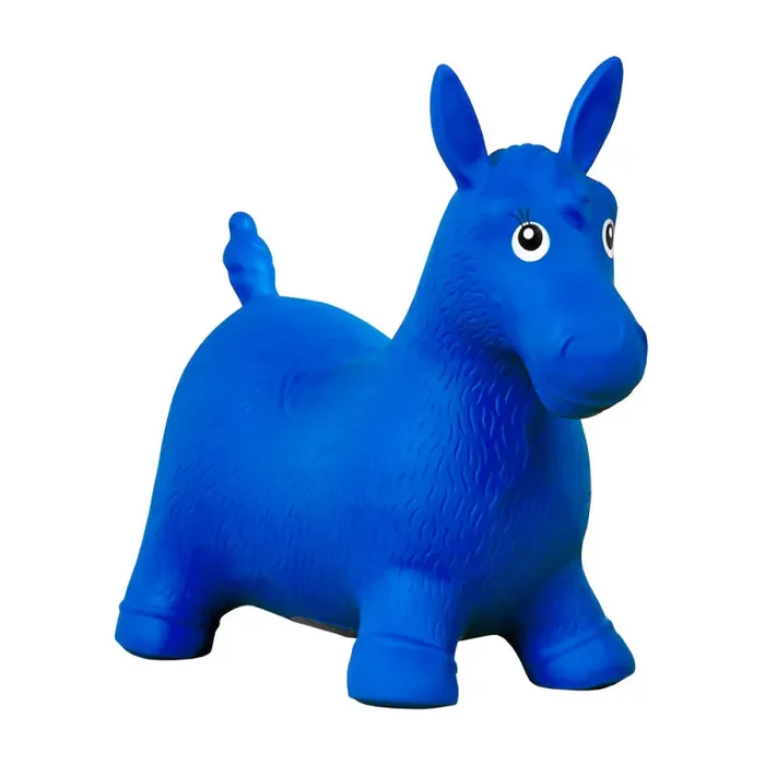 Animale Cavalcabile per Saltare per Bambino 3 Soggetti Mucca o Cavallo o Drago Fornitura - immagine 3