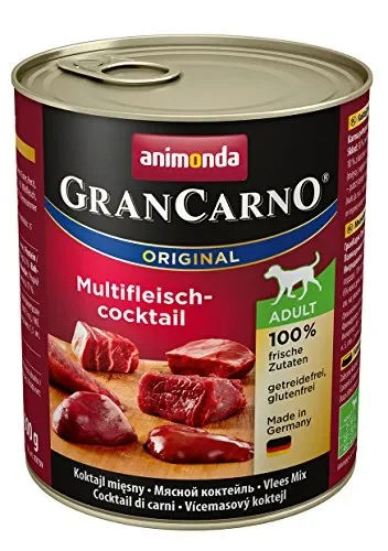 Animonda Gran Carno – Cibo per Cani, Mix 2, 6 x 800 g 6 x 800 g - immagine 2