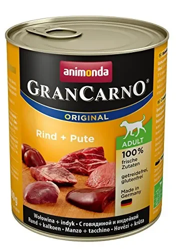 Animonda Gran Carno – Cibo per Cani, Mix 2, 6 x 800 g 6 x 800 g - immagine 3