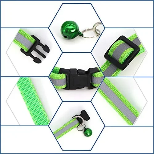 Annhao Collare per Gatti, Collari Gattini con Sonaglio, Regolabile e… - immagine 3