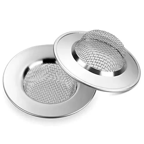 Anpro 2 Filtro Lavello Cucina in acciaio – Colino Acciaio Inox…