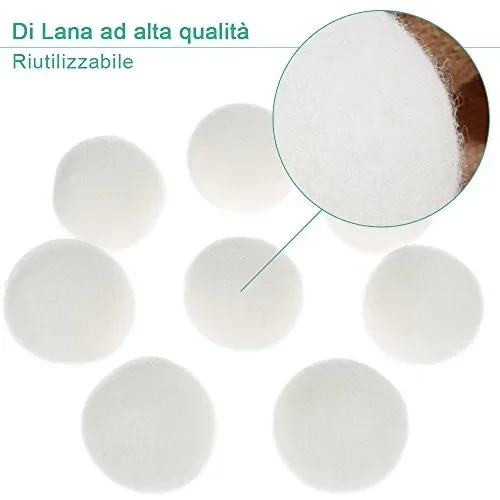 Anpro Set di 8 Pezzi Palline Lana per Asciugatrice, Pallina 7.5CM - immagine 3