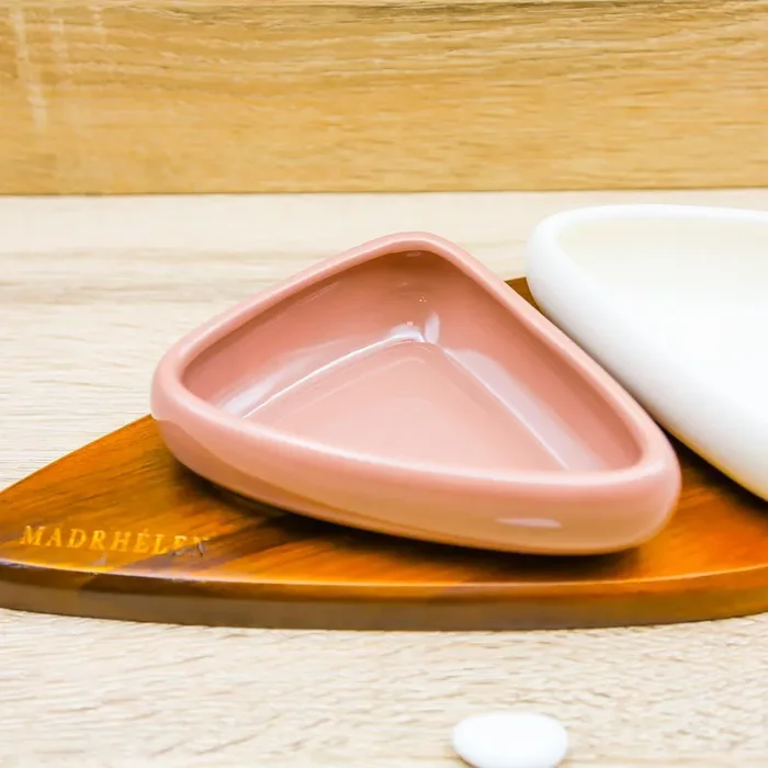 Antipastiera 2 Ciotole “Linea Geometric” Madrhélen - immagine 2