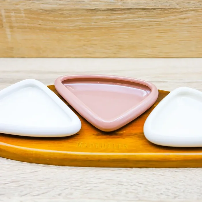 Antipastiera 3 Ciotole “Linea Geometric” Madrhélen - immagine 2