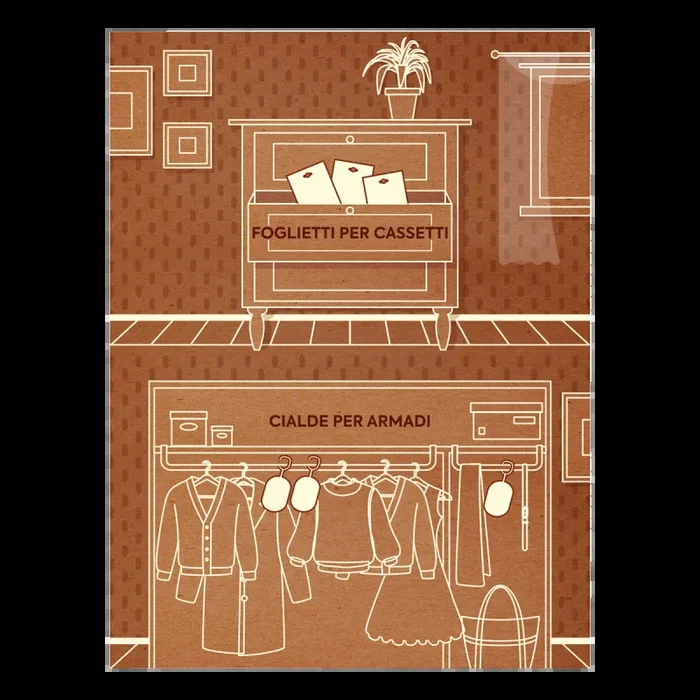 Antitarme proteggitessuti Cialde Magic Wood – 2 pezzi - immagine 3