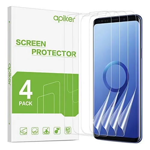 apiker[4 Pezzi Compatibile con Samsung Galaxy S9 Plus/ S9+ Pellicola…