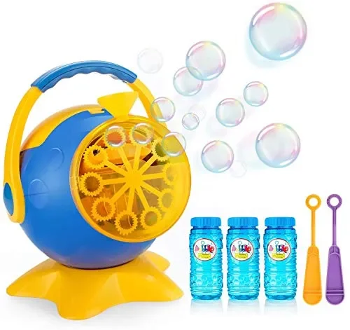 Apiker Macchina per Bolle di Sapone- Sparabolle Sapone Bambini- Grande
