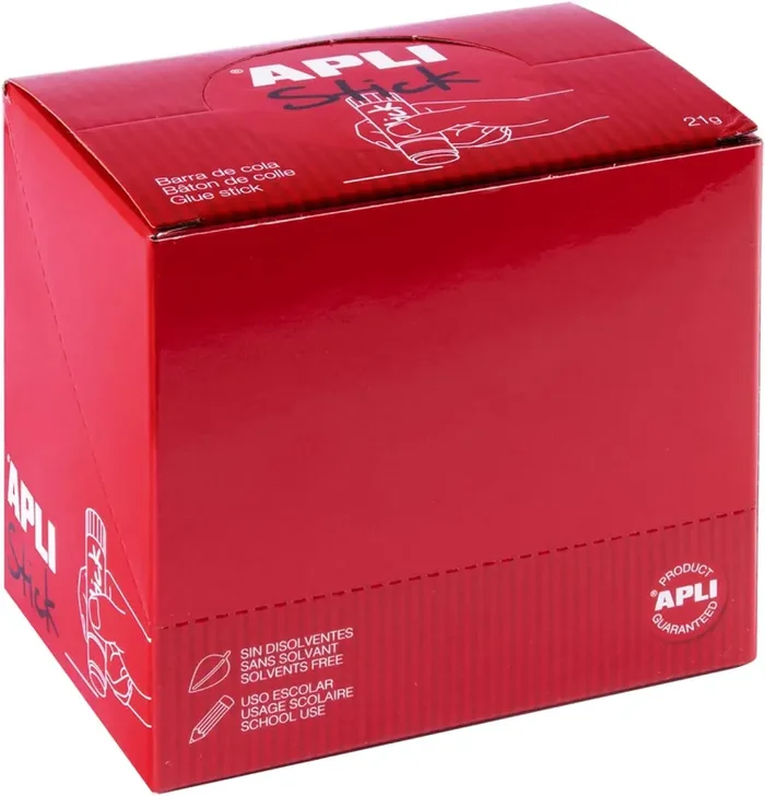 Apli- 18965, Confezione da 12 colle adesive da 21 g – Colla stick per uso scolastico - immagine 2