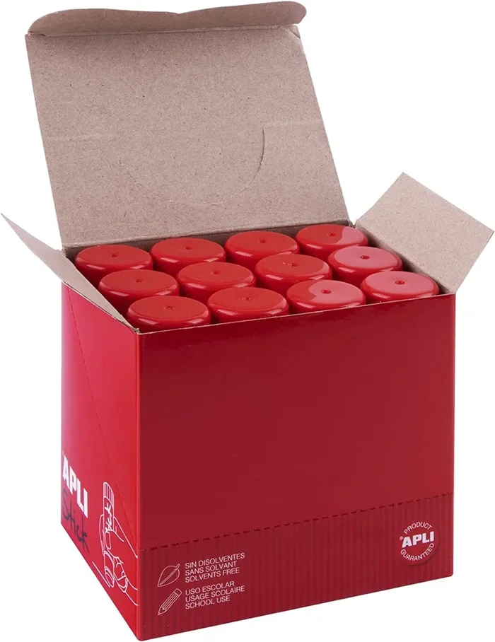 Apli- 18965, Confezione da 12 colle adesive da 21 g – Colla stick per uso scolastico - immagine 3