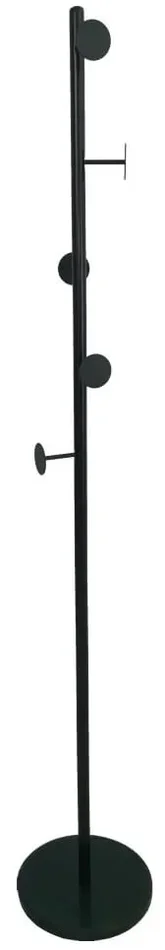 Appendiabiti da Tarra 30x30x172 cm in Acciaio Nero Vendita calda