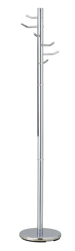 Appendiabiti da Terra 28×153,5×28 cm in Acciaio Fadi Cromato