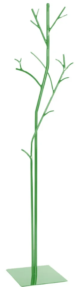 Appendiabiti da Terra 33x33x178 cm in Ferro Battuto Vasconi Platano Verde Moda