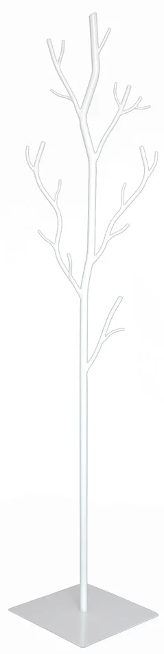 Appendiabiti da Terra 33x33x178 cm in Ferro Battuto Vasconi Salice Bianco Saldi