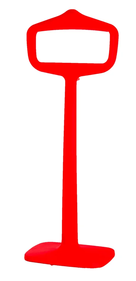 Appendiabiti Porta Abiti da Esterno 48×117 cm in Resina Arkema Bobo Cherry