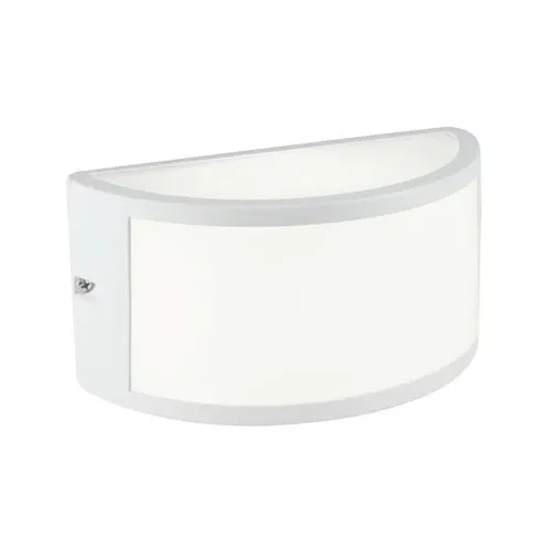 Applique da Esterno a LED 10W a Mezza Luna Sovil Petit Bianco