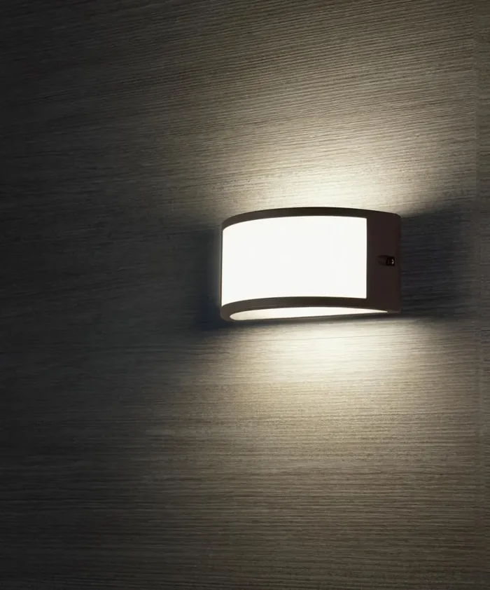 Applique da Esterno a LED 10W a Mezza Luna Sovil Petit Bianco - immagine 2