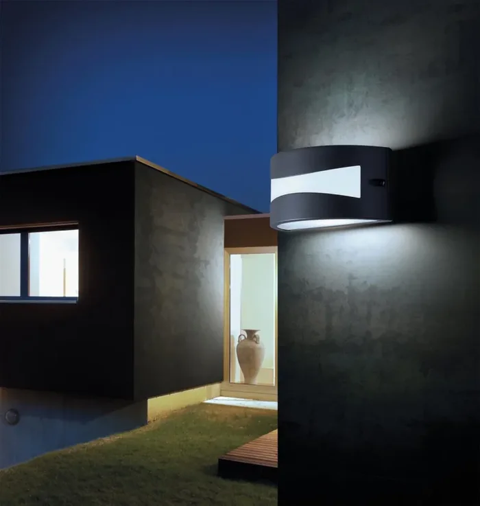 Applique da Esterno a LED 10W Sovil Tibet Marrone - immagine 2