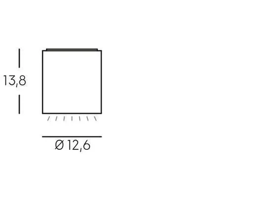 Applique da Esterno a LED 12W 3000K Sovil Grigio - immagine 2