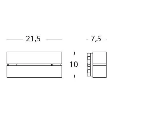 Applique da Esterno a LED 12W Chiusa Sovil Gaia Bianco - immagine 3