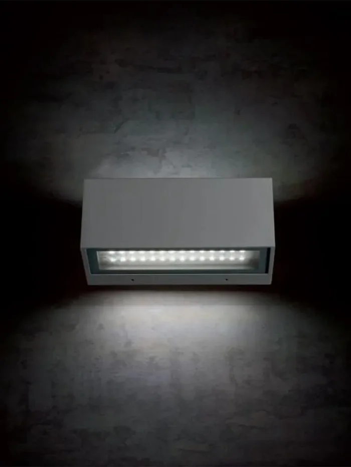 Applique da Esterno a LED 13W+13W 4000K Sovil Grigio - immagine 3