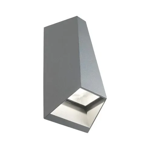 Applique da Esterno a LED 2x4W Doppia Emissione Sovil Dakota Grigio Online