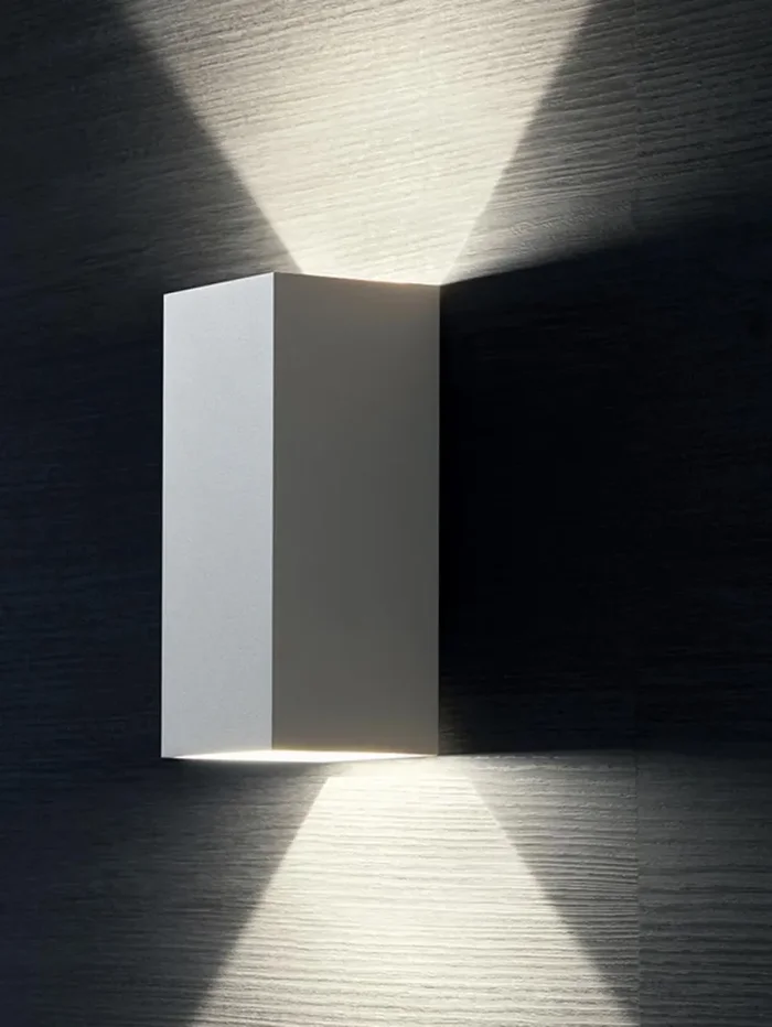 Applique da Esterno a LED 6W+6W 3000K Sovil Nero - immagine 3