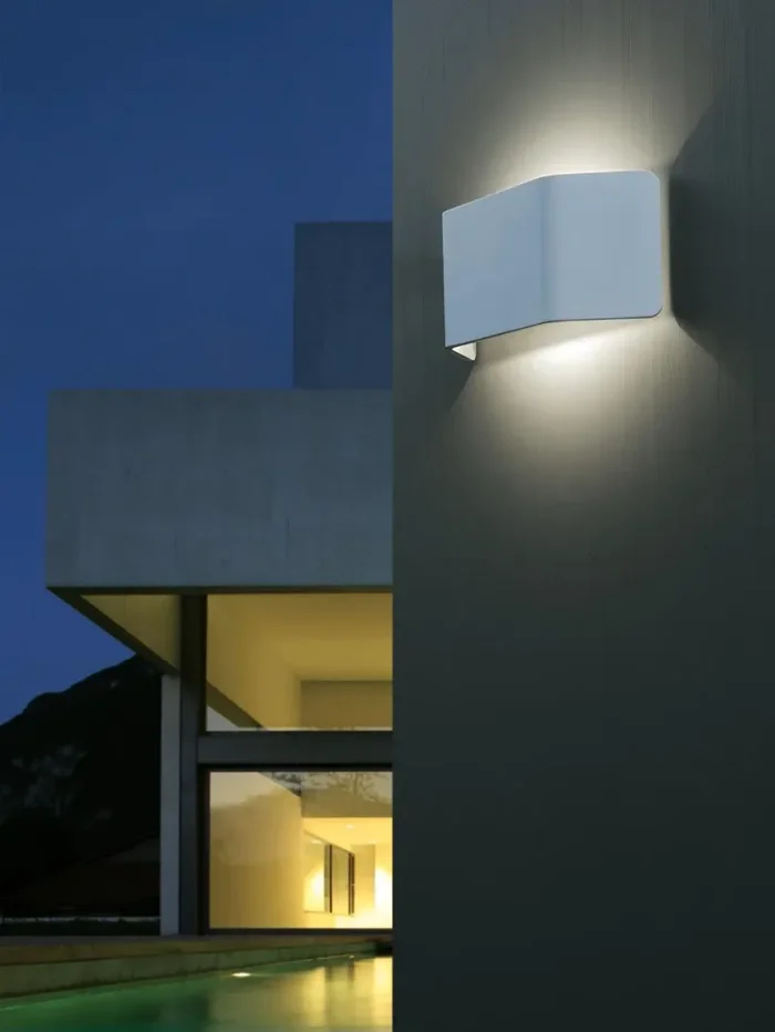 Applique da Esterno a LED 9W Svasata Sovil Flap Bianco - immagine 2